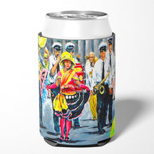 Load image into Gallery viewer, Mardi Gras Dancin' in the Street Can or Bottle Hugger MW1324CC