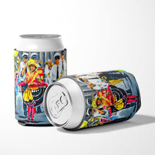 Load image into Gallery viewer, Mardi Gras Dancin' in the Street Can or Bottle Hugger MW1324CC