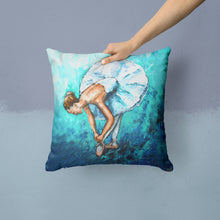 Load image into Gallery viewer, Ballet Early Pratice Throw Pillow - 14x14 Decorative Pillow – Art for Your Home &amp; Patio MW1325PW1414