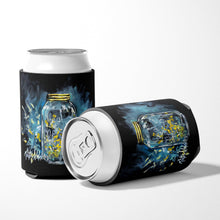 Load image into Gallery viewer, Lightning Bugs Can or Bottle Hugger MW1335CC