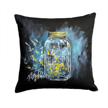Load image into Gallery viewer, Lightning Bugs Throw Pillow - 14x14 Decorative Pillow – Art for Your Home &amp; Patio MW1335PW1414
