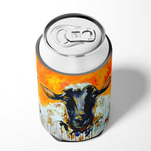 Load image into Gallery viewer, Peach Wool Sheep Can or Bottle Hugger MW1343CC