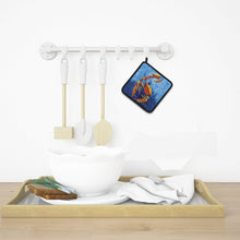 Load image into Gallery viewer, Crab Puddle O' Two Pot Holders - Set of 2 Decorative Kitchen Helpers | Made in the USA MW1345PTHD