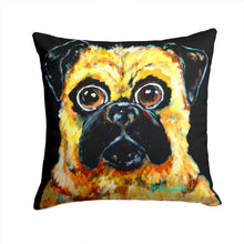 Load image into Gallery viewer, Pug It Out Throw Pillow - 14x14 Decorative Pillow – Art for Your Home &amp; Patio MW1346PW1414