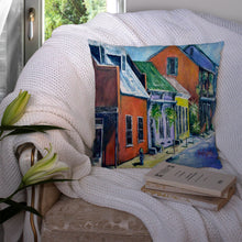 Load image into Gallery viewer, Somewhere Close Houses Throw Pillow - 14x14 Decorative Pillow – Art for Your Home &amp; Patio MW1350PW1414