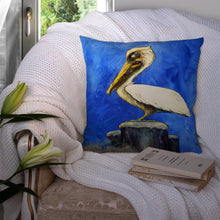 Load image into Gallery viewer, Pelican Texas Pete Throw Pillow - 14x14 Decorative Pillow – Art for Your Home &amp; Patio MW1352PW1414