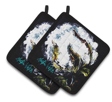 Load image into Gallery viewer, That Boll Cotton Pot Holders - Set of 2 Decorative Kitchen Helpers | Made in the USA MW1353PTHD