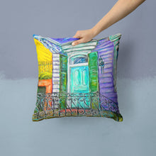 Load image into Gallery viewer, The House Next Door Throw Pillow - 14x14 Decorative Pillow – Art for Your Home &amp; Patio MW1354PW1414