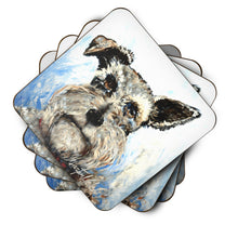 Load image into Gallery viewer, Schnauzer Whiter Beard Foam Coaster  MW1358FC