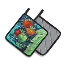 Load image into Gallery viewer, Tomatoe Tomato Pot Holders - Set of 2 Decorative Kitchen Helpers | Made in the USA MW1359PTHD