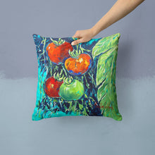 Load image into Gallery viewer, Tomatoe Tomato Throw Pillow - 14x14 Decorative Pillow – Art for Your Home &amp; Patio MW1359PW1414