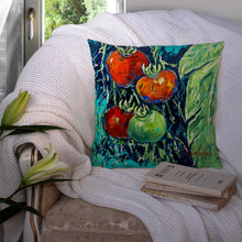 Load image into Gallery viewer, Tomatoe Tomato Throw Pillow - 14x14 Decorative Pillow – Art for Your Home &amp; Patio MW1359PW1414