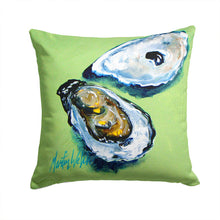 Load image into Gallery viewer, Two Shells Oyster Throw Pillow - 14x14 Decorative Pillow – Art for Your Home &amp; Patio MW1361PW1414