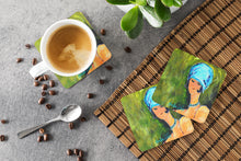 Load image into Gallery viewer, Young Voncile Still in High School Foam Coaster  MW1363FC