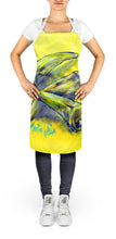 Load image into Gallery viewer, Three to Get Ready Okra Apron – Artist-Designed Kitchen, BBQ &amp; Craft Apron