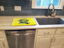 Load image into Gallery viewer, Three to Get Ready Okra Dish Drying Mat – Absorbent, Artistic Kitchen Essentials