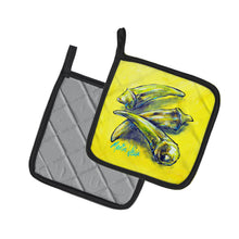 Load image into Gallery viewer, Three to Get Ready Okra Pot Holders - Set of 2 Decorative Kitchen Helpers | Made in the USA