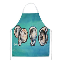 Load image into Gallery viewer, Four Oyster Shells on Board Apron – Artist-Designed Kitchen, BBQ &amp; Craft Apron