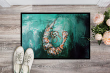 Load image into Gallery viewer, A Touch of Blue Shrimp Doormat-24x36 Indoor / Outdoor Rug | Made in USA