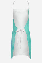 Load image into Gallery viewer, Aqua Pearl Oyster Apron – Artist-Designed Kitchen, BBQ &amp; Craft Apron