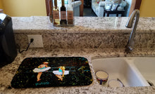 Load image into Gallery viewer, At Practice Ballet Dish Drying Mat – Absorbent, Artistic Kitchen Essentials