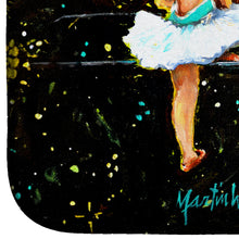 Load image into Gallery viewer, At Practice Ballet Dish Drying Mat – Absorbent, Artistic Kitchen Essentials
