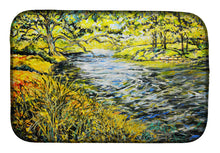 Load image into Gallery viewer, At The Grand Hotel Dish Drying Mat – Absorbent, Artistic Kitchen Essentials