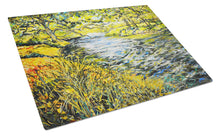 Load image into Gallery viewer, At The Grand Hotel Glass Cutting Boards – Durable, Decorative Kitchen Art