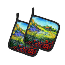 Load image into Gallery viewer, Back Home Pot Holders - Set of 2 Decorative Kitchen Helpers | Made in the USA