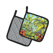 Load image into Gallery viewer, Banana Cabana Pot Holders - Set of 2 Decorative Kitchen Helpers | Made in the USA