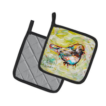 Load image into Gallery viewer, Be Winkin Pot Holders - Set of 2 Decorative Kitchen Helpers | Made in the USA