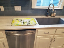Load image into Gallery viewer, Billy The Kid Goat Dish Drying Mat – Absorbent, Artistic Kitchen Essentials