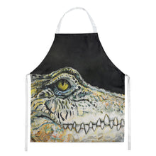 Load image into Gallery viewer, Bite Me Alligator Apron – Artist-Designed Kitchen, BBQ &amp; Craft Apron