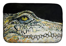Load image into Gallery viewer, Bite Me Alligator Dish Drying Mat – Absorbent, Artistic Kitchen Essentials
