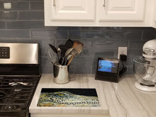 Load image into Gallery viewer, Bite Me Alligator Glass Cutting Boards – Durable, Decorative Kitchen Art