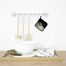 Load image into Gallery viewer, Bite Me Alligator Pot Holders - Set of 2 Decorative Kitchen Helpers | Made in the USA