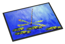 Load image into Gallery viewer, Blue Dragonfly Doormat