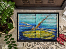 Load image into Gallery viewer, Blue Eyed Dragonfly Doormat-24x36 Indoor / Outdoor Rug | Made in USA
