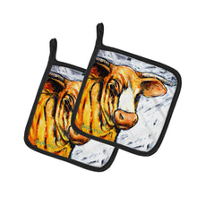 Load image into Gallery viewer, Bully Pot Holders - Set of 2 Decorative Kitchen Helpers | Made in the USA