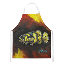 Load image into Gallery viewer, Bumblebee Fish Apron – Artist-Designed Kitchen, BBQ &amp; Craft Apron