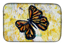 Load image into Gallery viewer, Butterfly Breeze Dish Drying Mat – Absorbent, Artistic Kitchen Essentials