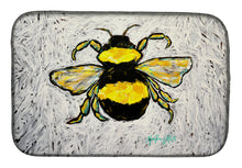 Load image into Gallery viewer, Buzzbee Bumblebee Dish Drying Mat – Absorbent, Artistic Kitchen Essentials