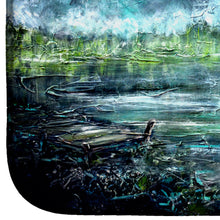 Load image into Gallery viewer, By The Moonlight Dish Drying Mat – Absorbent, Artistic Kitchen Essentials