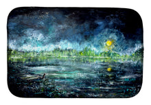 Load image into Gallery viewer, By The Moonlight Dish Drying Mat – Absorbent, Artistic Kitchen Essentials