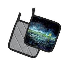 Load image into Gallery viewer, By The Moonlight Pot Holders - Set of 2 Decorative Kitchen Helpers | Made in the USA