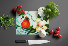 Load image into Gallery viewer, Cardinal Aqua Glass Cutting Boards – Durable, Decorative Kitchen Art