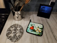 Load image into Gallery viewer, Cardinal Aqua Pot Holders - Set of 2 Decorative Kitchen Helpers | Made in the USA