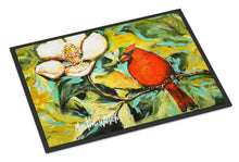 Load image into Gallery viewer, Cardinal with Magnolia Doormat