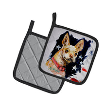 Load image into Gallery viewer, Chevy Boston Terrier Pot Holders - Set of 2 Decorative Kitchen Helpers | Made in the USA