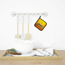 Load image into Gallery viewer, Crab Called the Bigger Jigger Pot Holders - Set of 2 Decorative Kitchen Helpers | Made in the USA